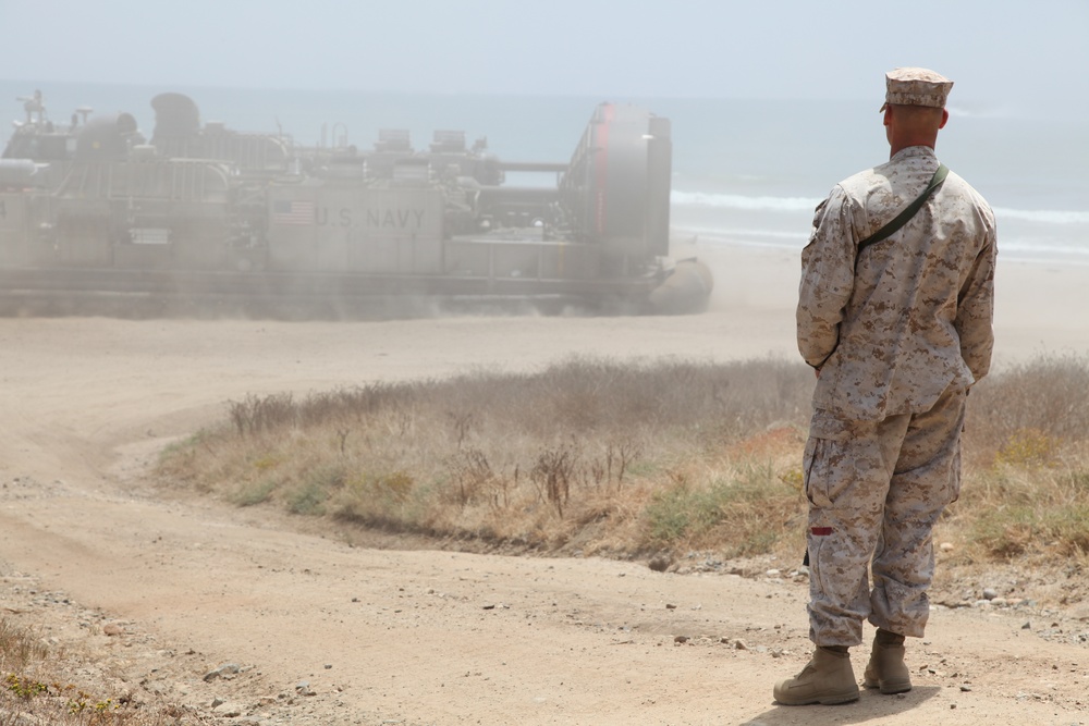 Landing Support Company, Assault Craft Unit 5 conduct MPF training