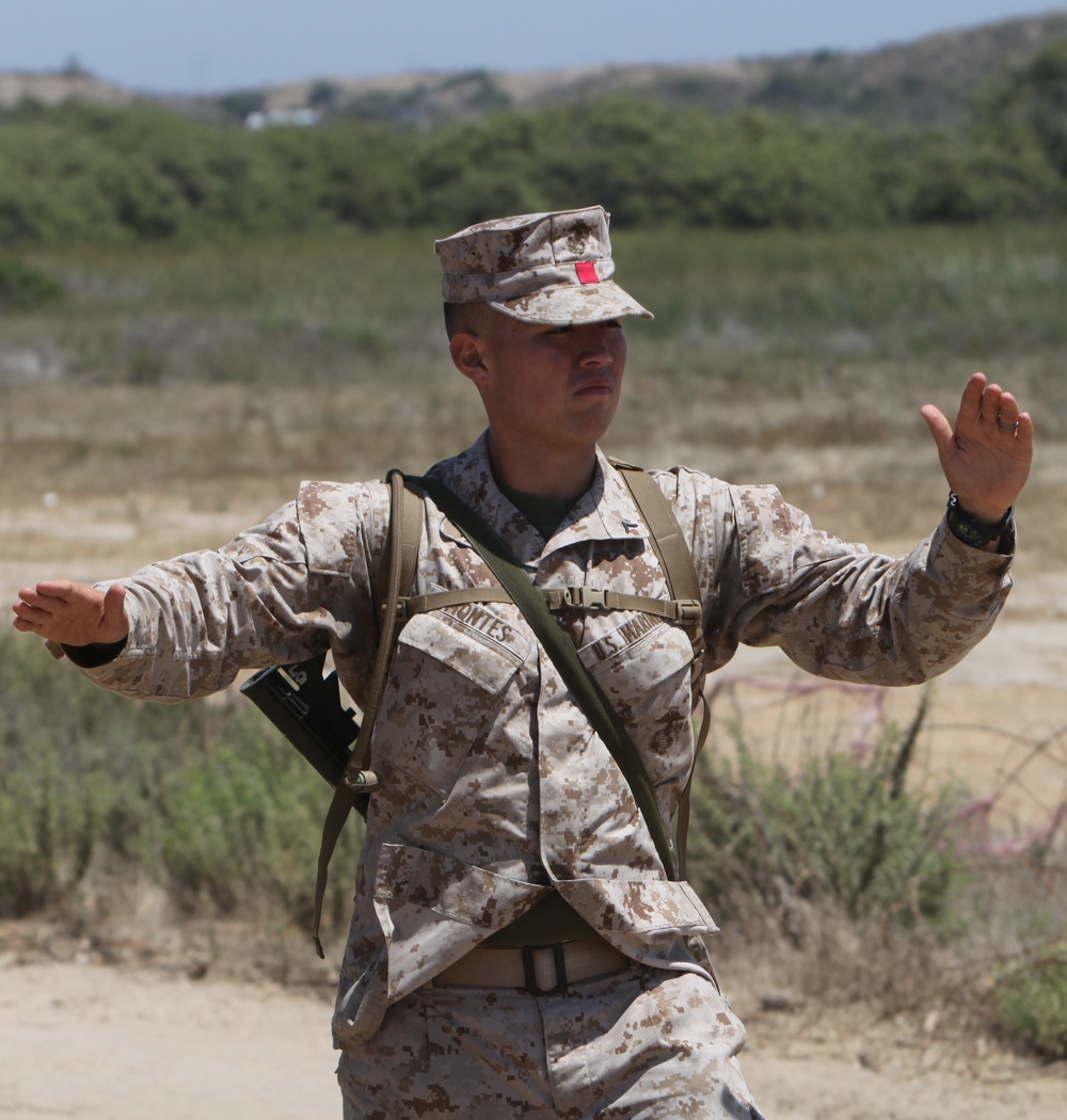 Landing Support Company, Assault Craft Unit 5 conduct MPF training