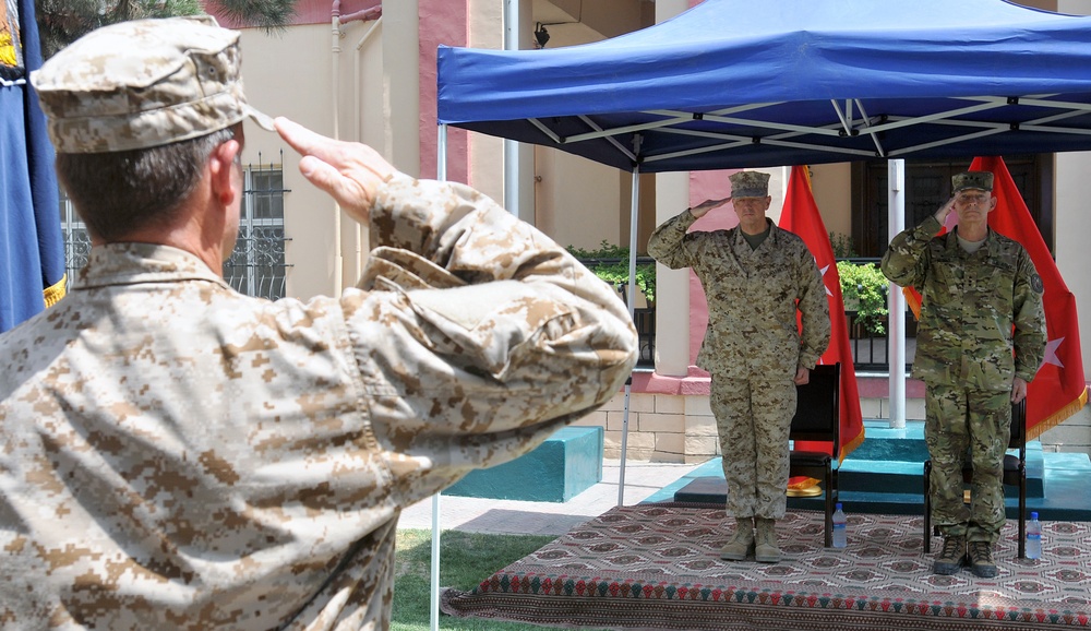 Huber takes command of Combined Joint Interagency Task Force 435