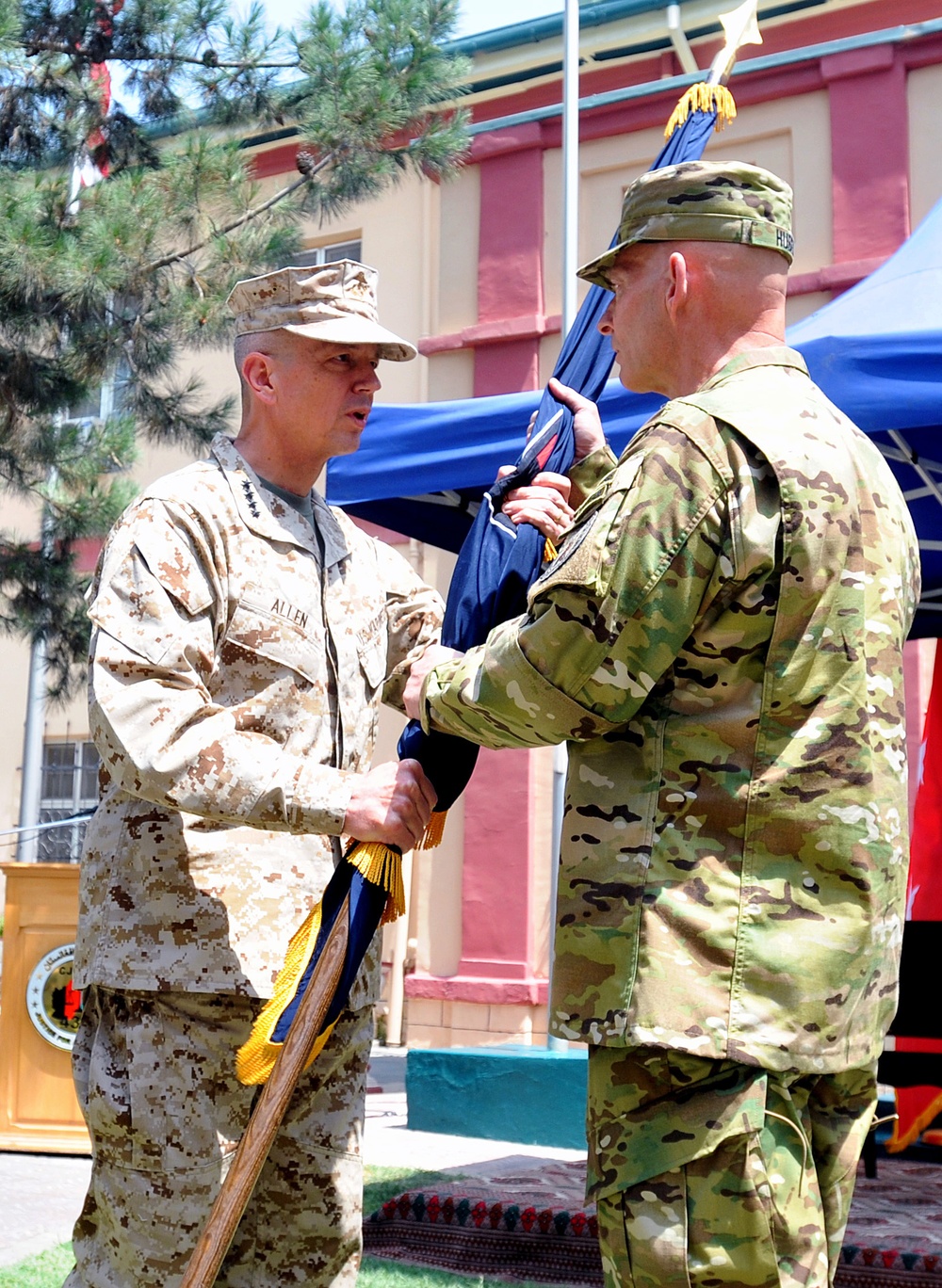 Huber takes command of Combined Joint Interagency Task Force 435