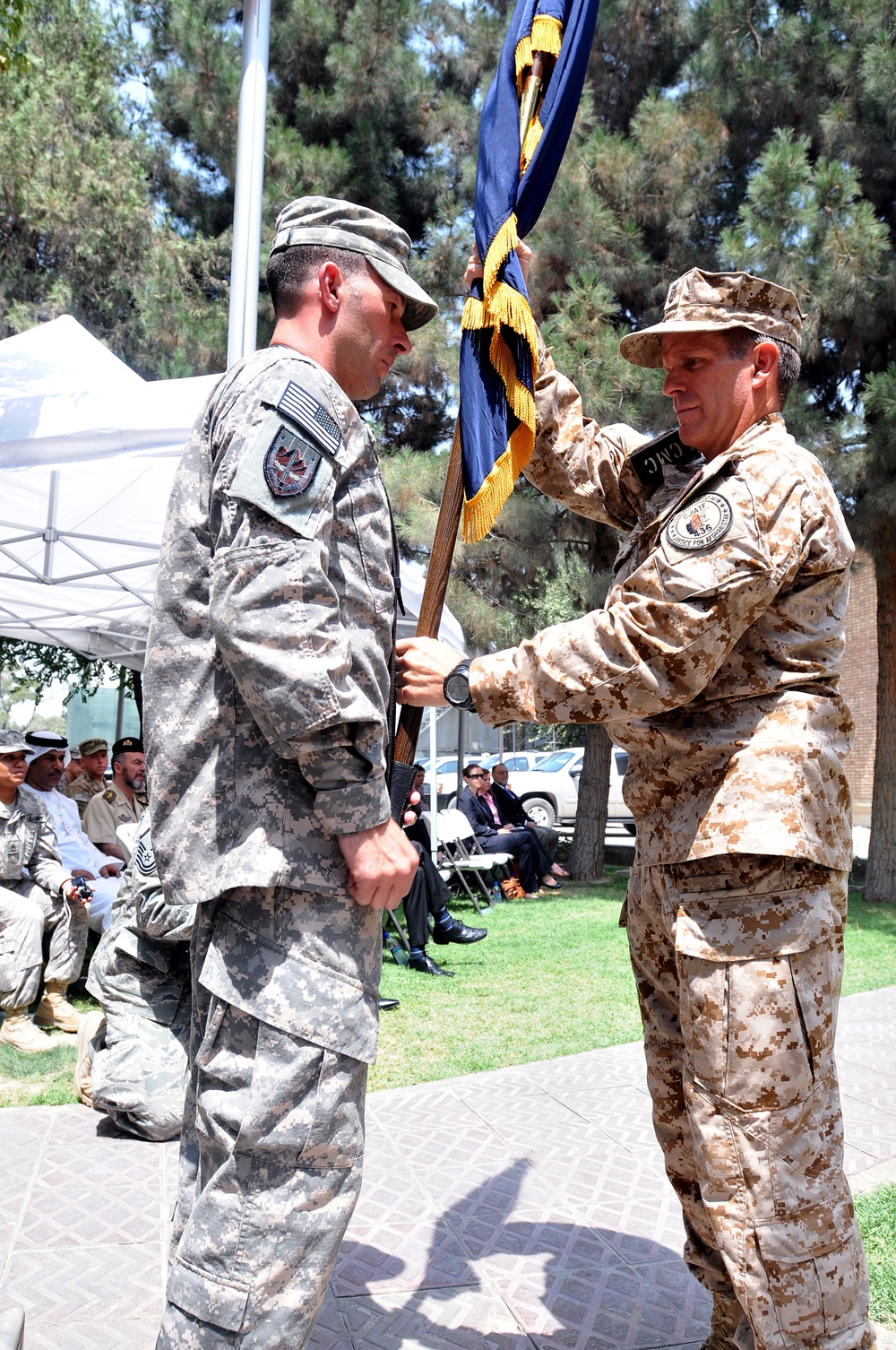 Huber takes command of Combined Joint Interagency Task Force 435