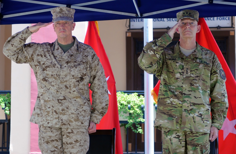 Huber takes command of Combined Joint Interagency Task Force 435