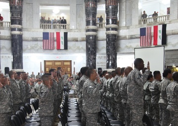 Naturalization ceremony
