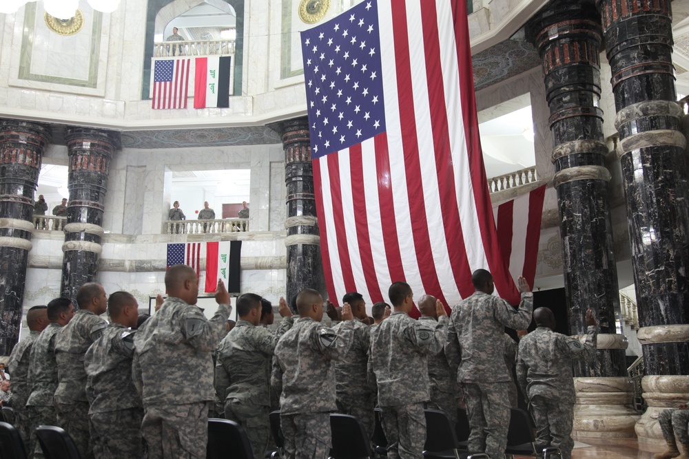 Naturalization ceremony