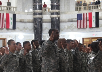 Naturalization ceremony