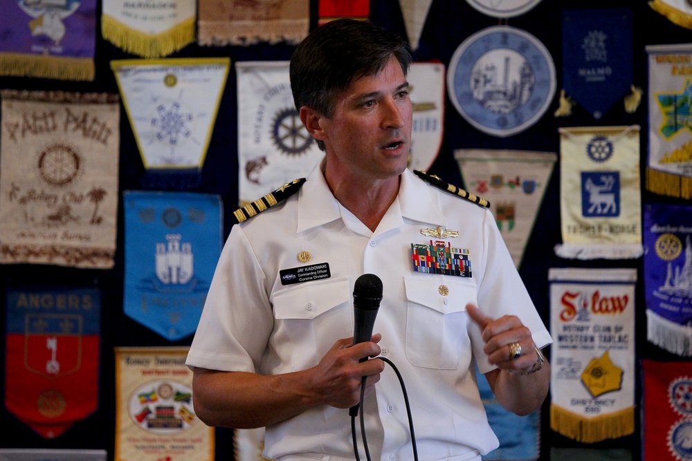 Oceanside Rotary Club meeting