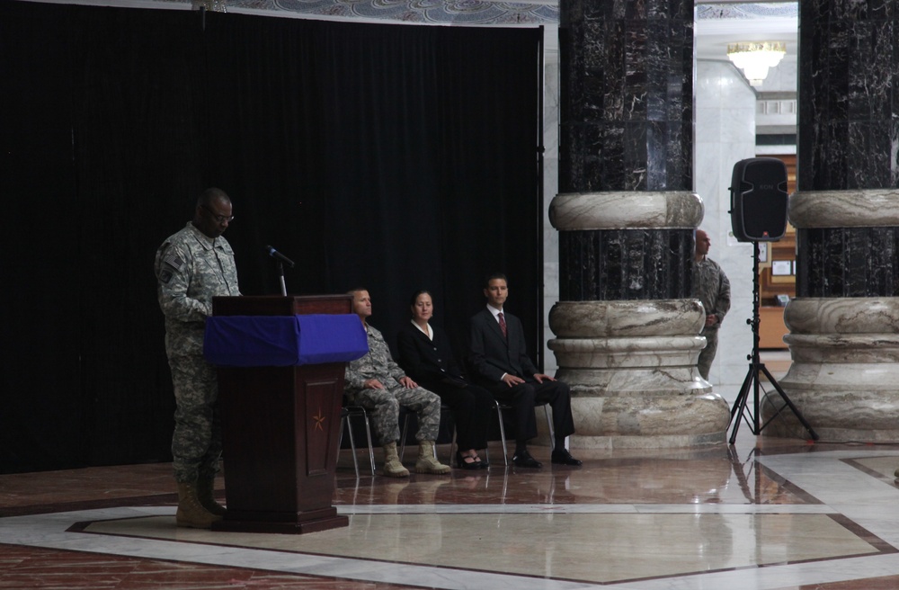 Naturalization ceremony