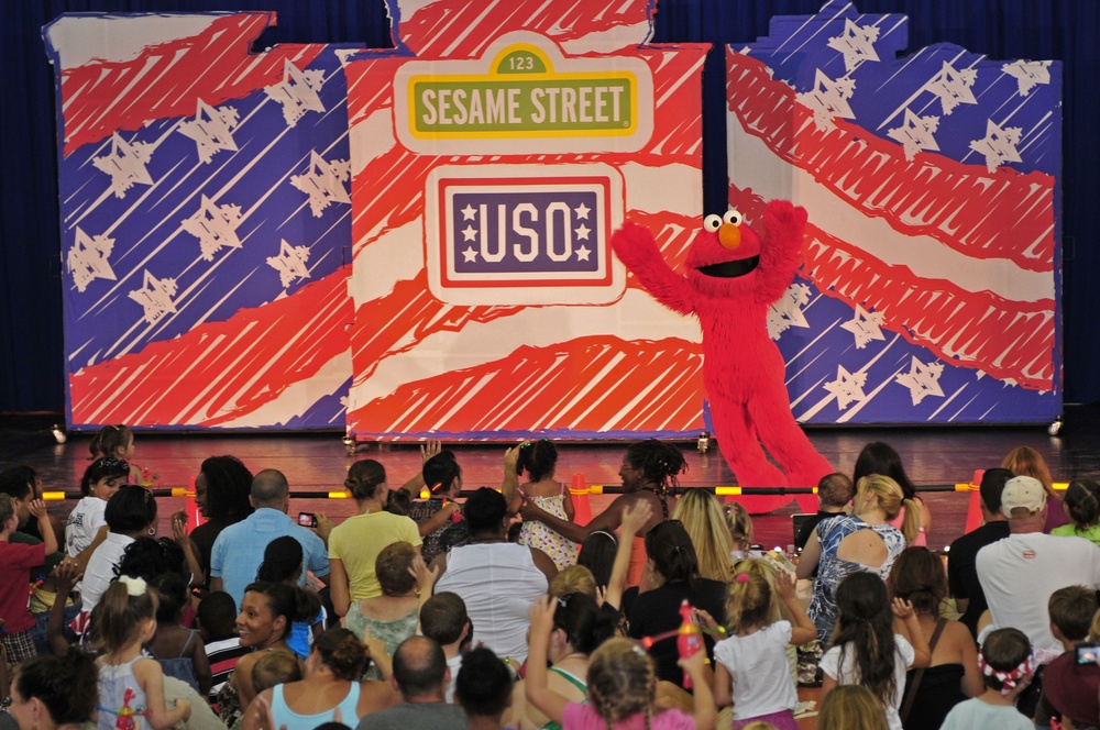 Sesame Street Live at Naples USO event