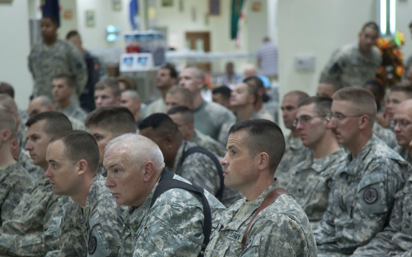 Memorial at COB Delta