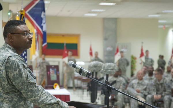 Memorial at COB Delta