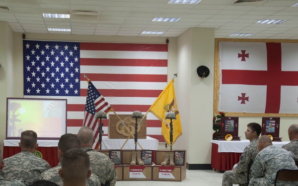 Memorial at COB Delta