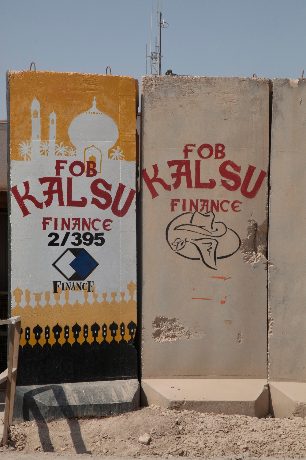 T-walls at COS Kalsu