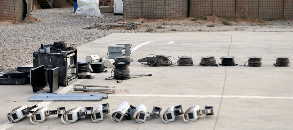US forces vacate COL K1, ISF assumes responsibility
