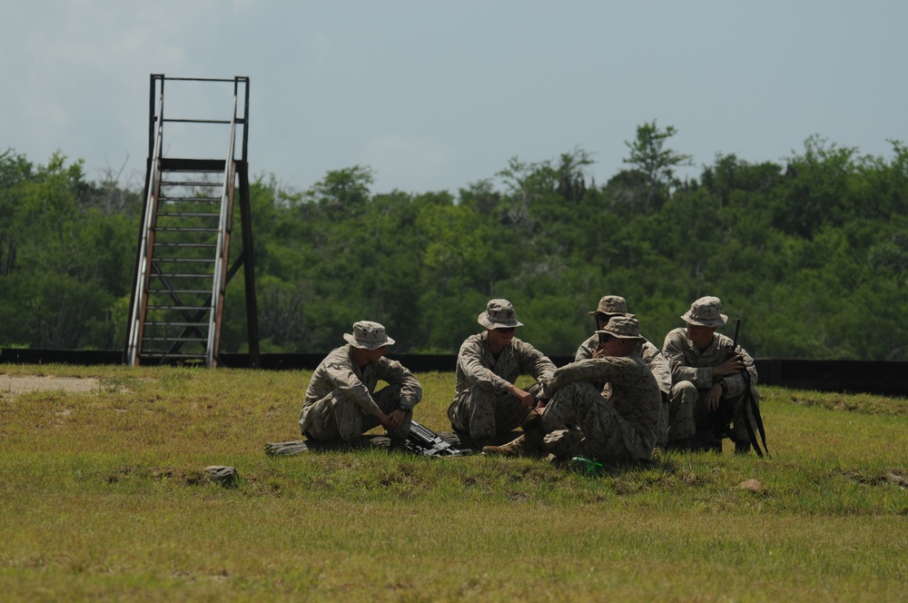 Marines at GTMO firing range