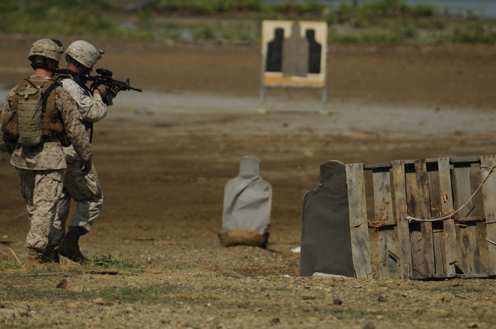 Marines at GTMO firing range