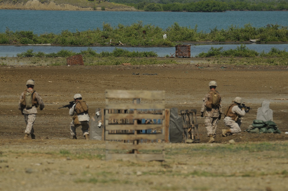 Marines at GTMO firing range