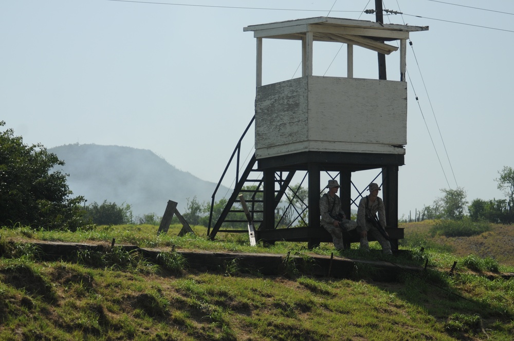 MCSF at GTMO Firing Range