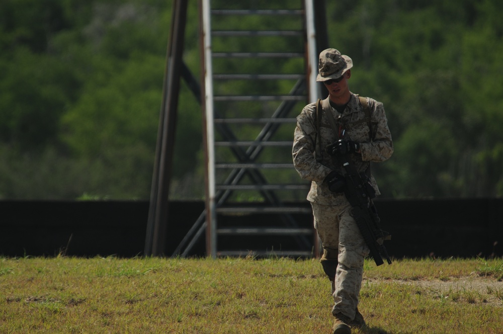 MCSF at firing range