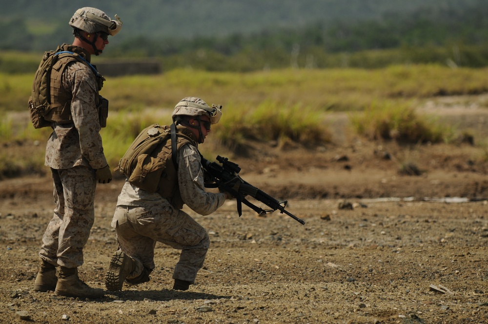 MCSF at GTMO firing range