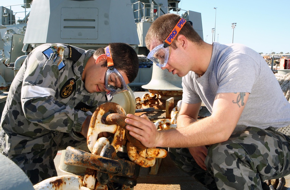 ADF troops support Talisman Sabre 2011