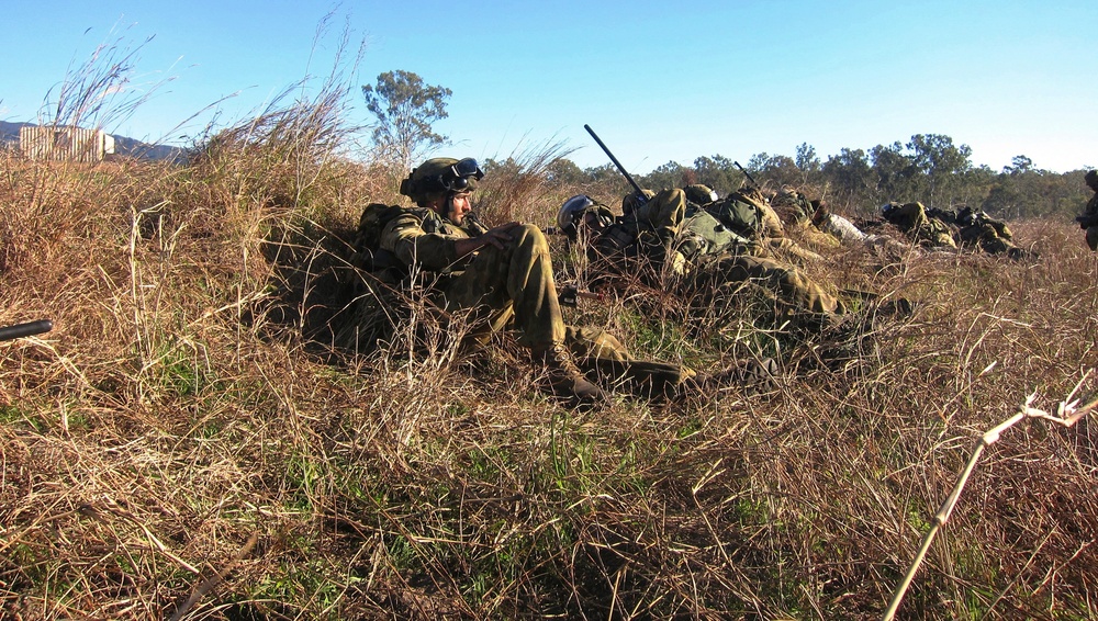 ADF soldiers train at UOTF during Talisman Sabre 2011