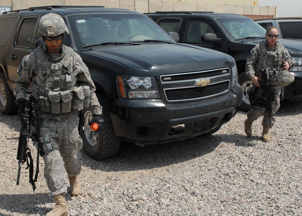 Corporals take charge: Two young soldiers responsible for logging over 1,500 miles during missions