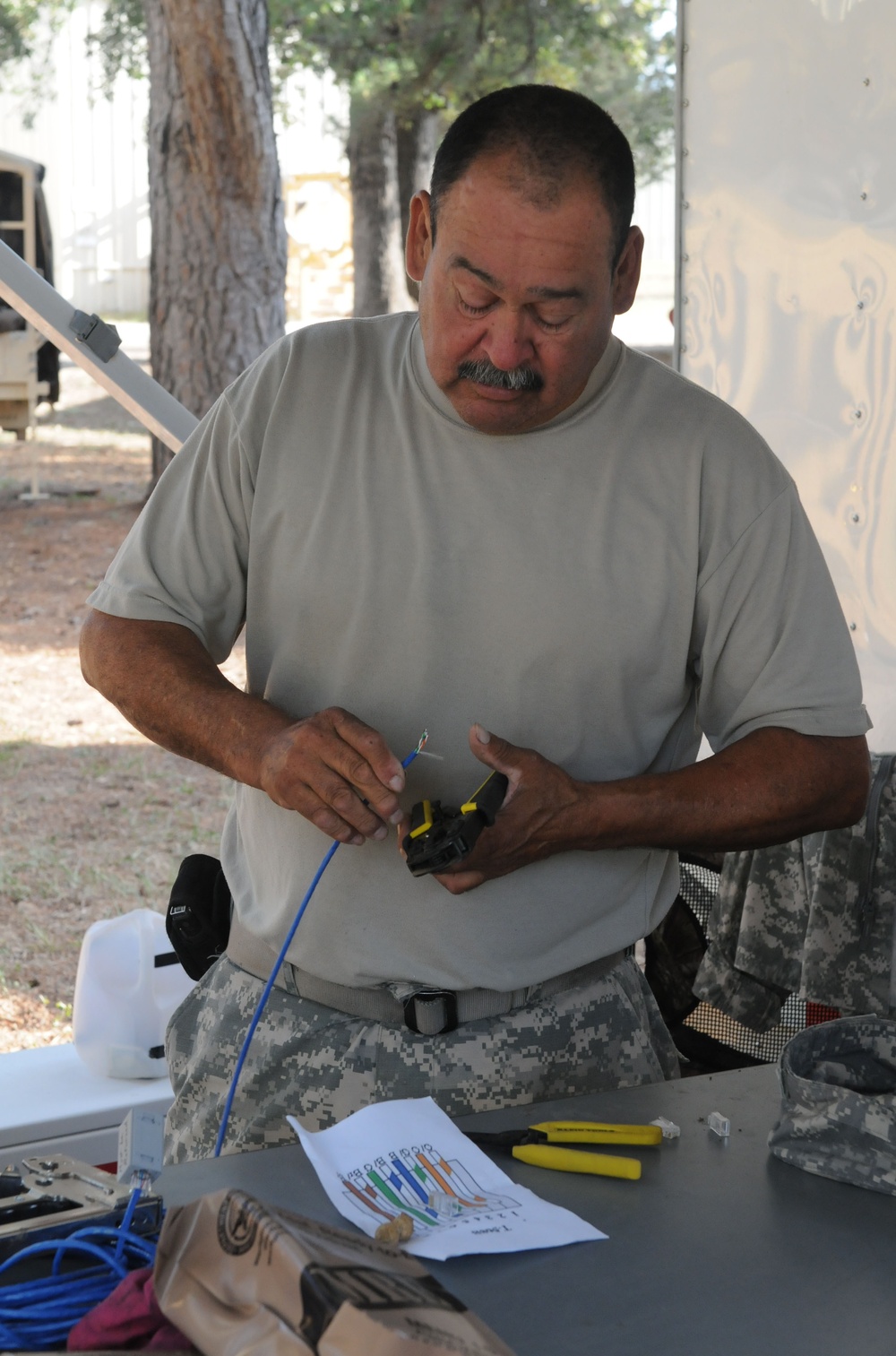 Signal unit supports aviation battalion, state