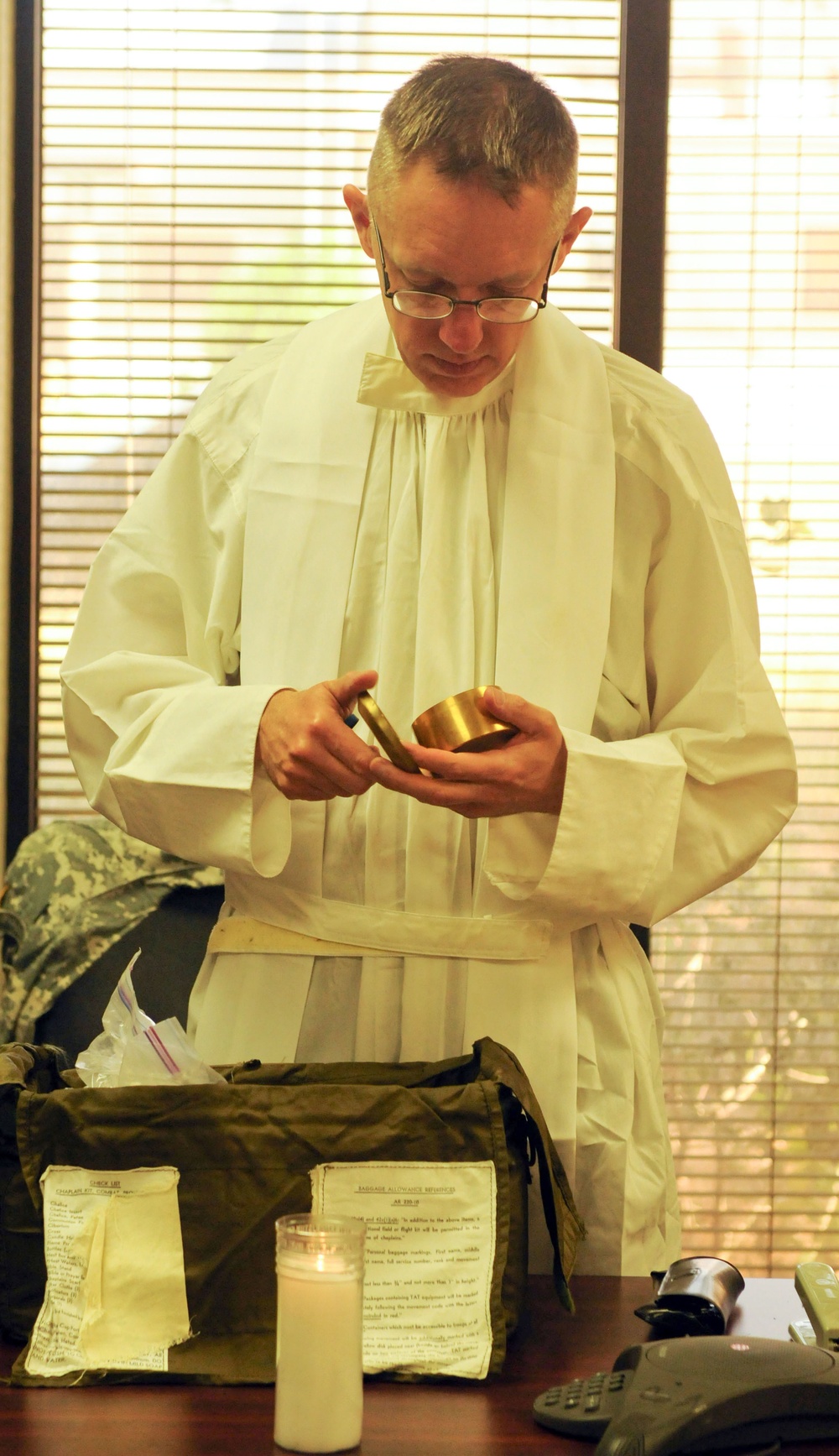 Brigade chaplain serves, mentors and leads