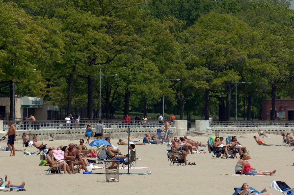 Summertime at Orchard Beach