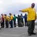 Sailors conduct drills