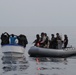 USS Anzio investigates suspected pirates