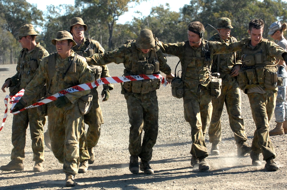 US, Australian Defence Force compete during Talisman Sabre 2011
