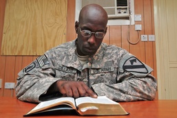 Keeping spiritually fit in a combat zone