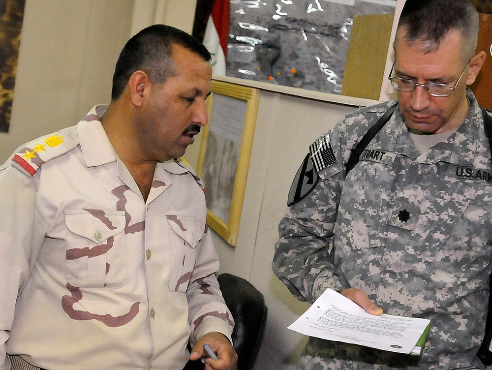 ‘Long Knife’ soldiers assist Iraqi and Kurdish relations at NCCC