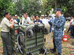 Filipino, US personnel respond to cholera outbreak in Palaw-an