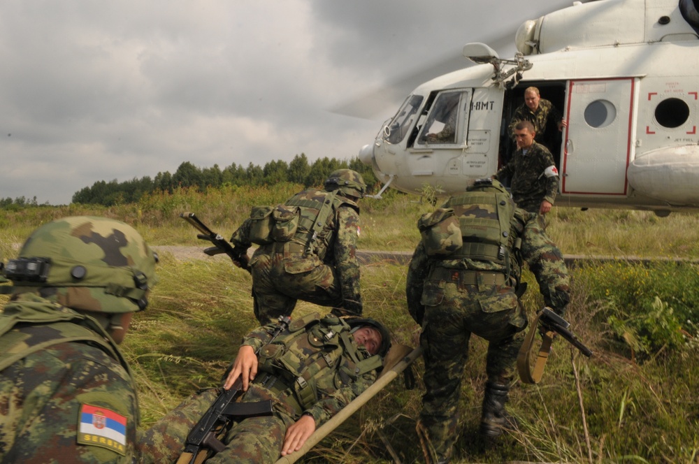 Training in Ukraine for Exercise Rapid Trident 2011