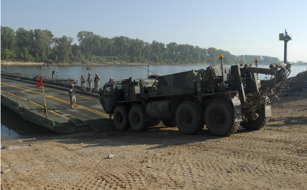 River Assault bridge crossing