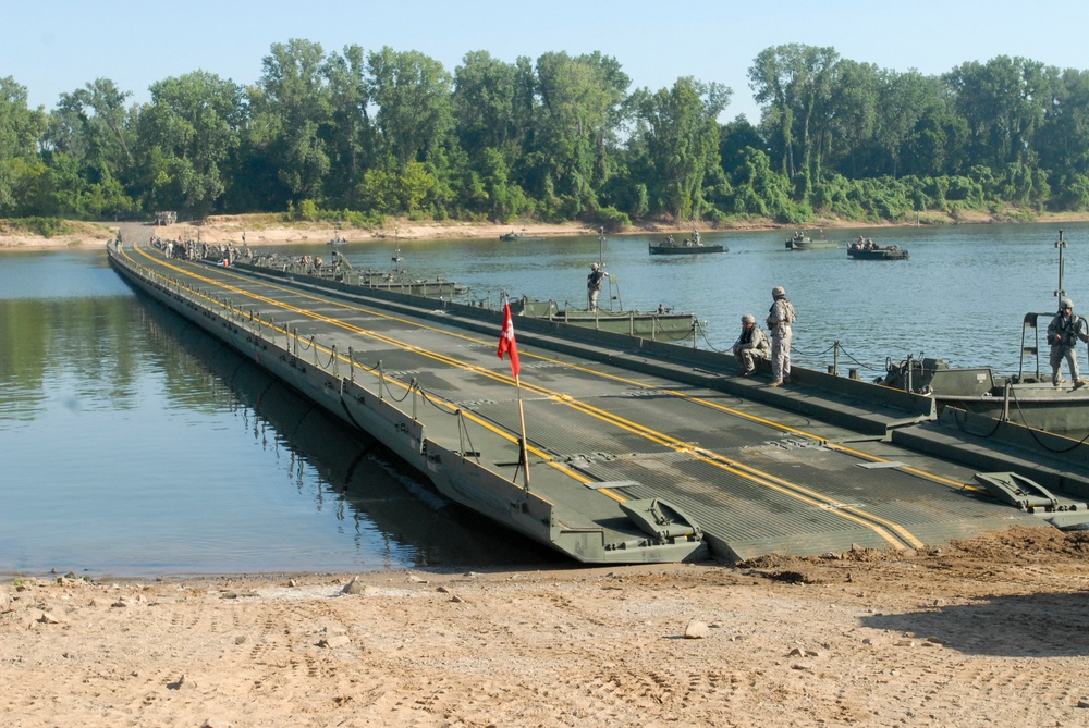 River Assault bridge crossing