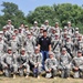 NASCAR's Michael Waltrip visits Camp Atterbury
