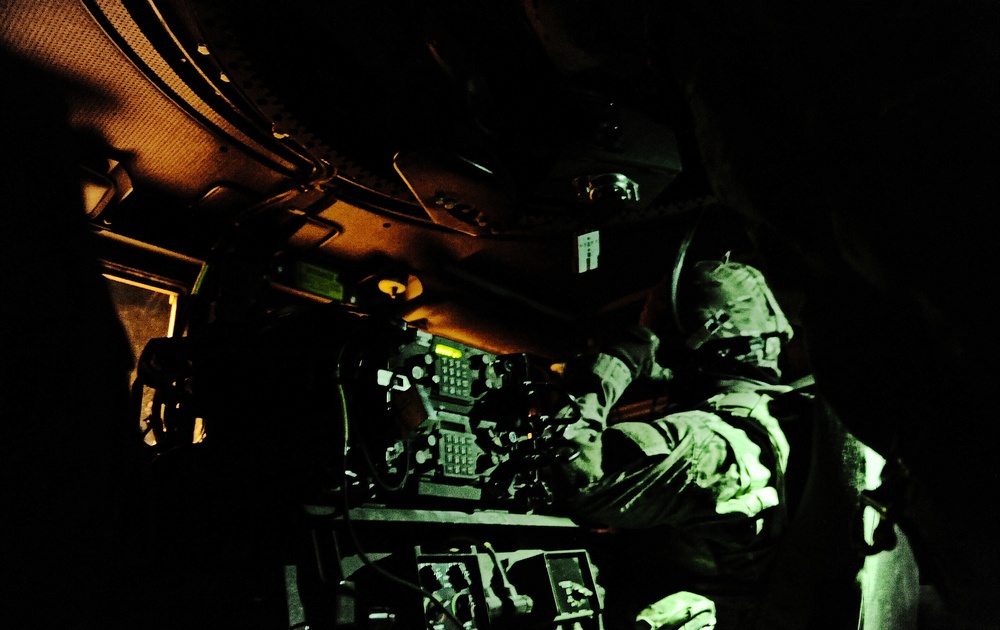 Humvee night operation
