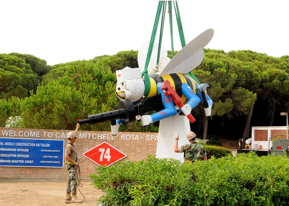 Seabee monument