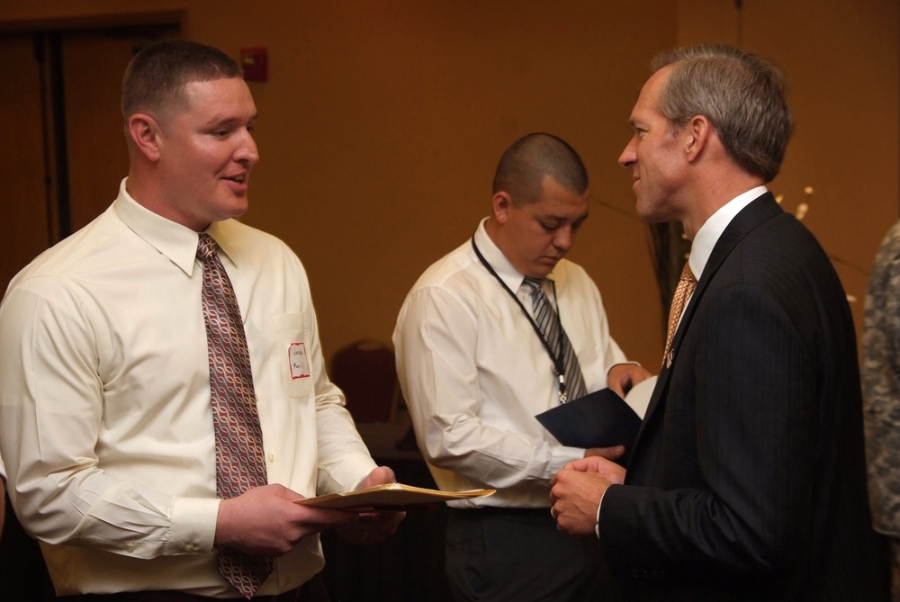 Wounded warriors meet civilian employers