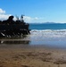 US Navy LCAC trains on the beaches of Queensland, Australia