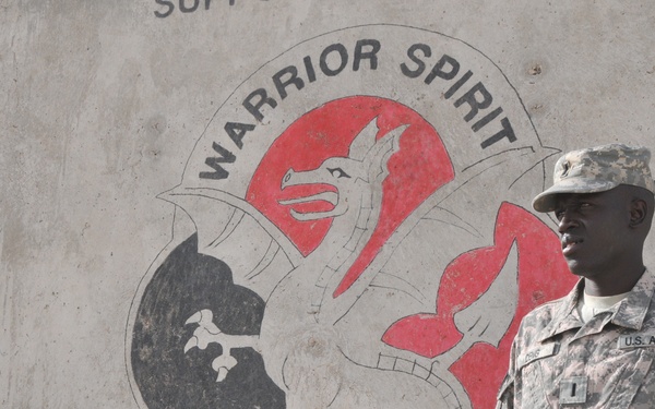 Warrior in spirit and support