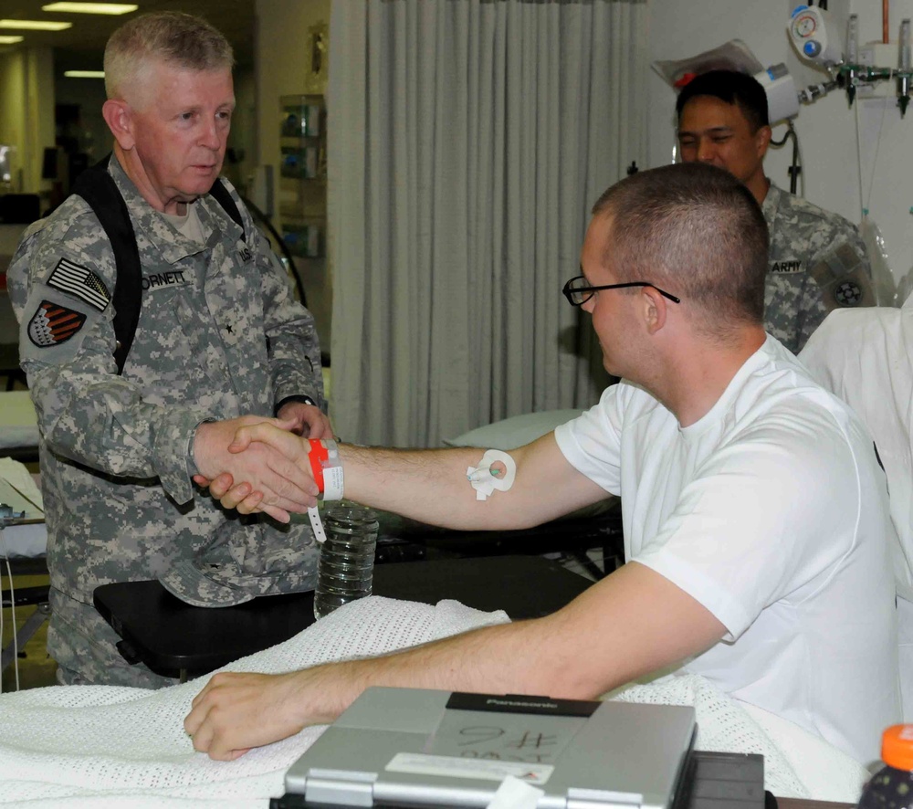 Purple Heart provides motivation for soldier
