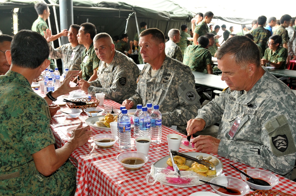 US Army Reserve-Pacific Maj. Gen. Beard visits troops in Singapore