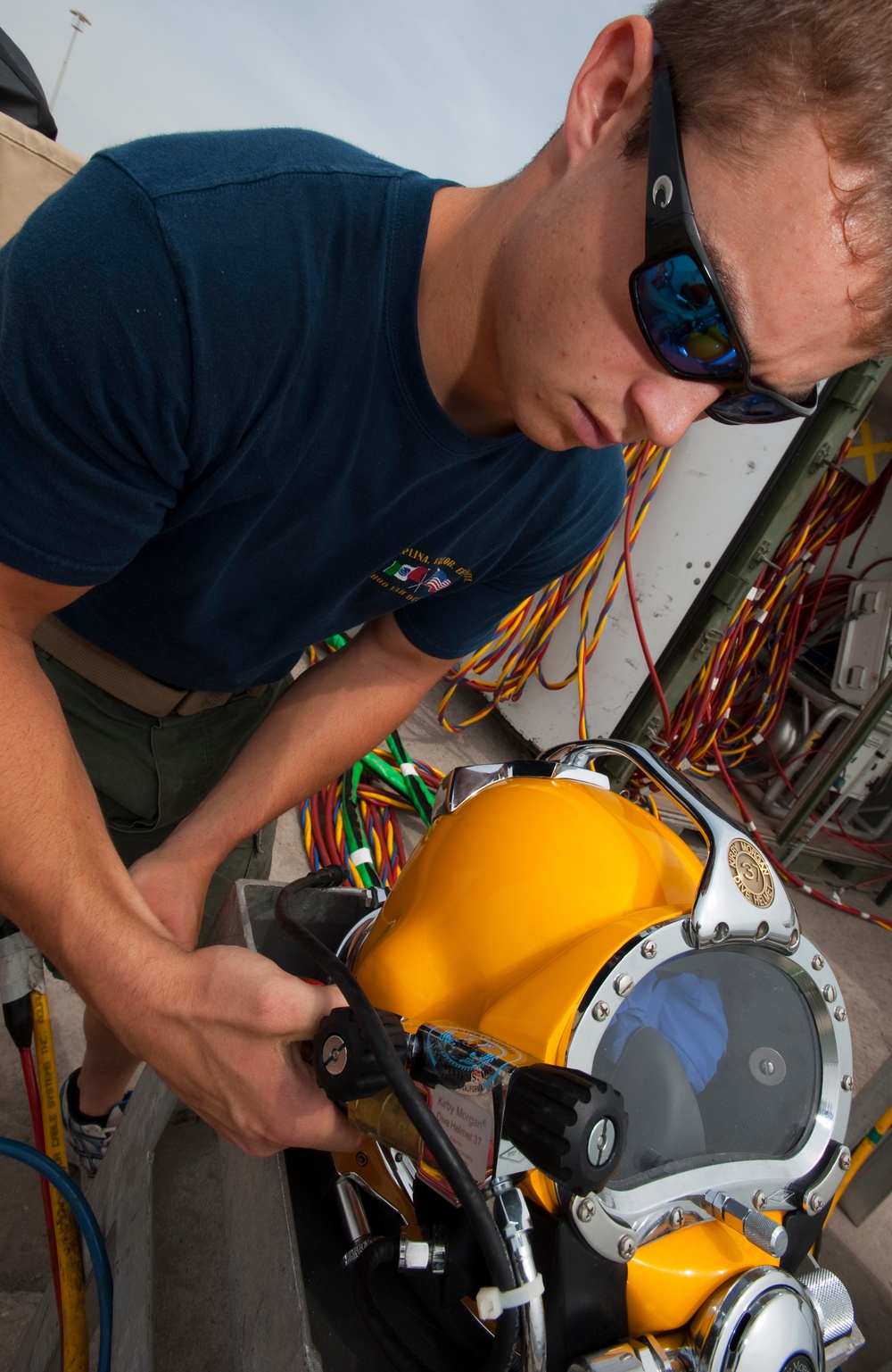 MDSU 2 oxygen training dive