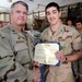 Medal ceremony at Naval Support Activity Bahrain