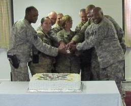 Task Force MED-Afghanistan pays tribute to 236 years of Army medicine