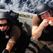 Simulated ship boarding exercise aboard USS WASP